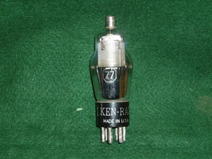 Ken-Rad Type 77 Pentode Valve/Tube - Tested Good - Picture 1 of 1