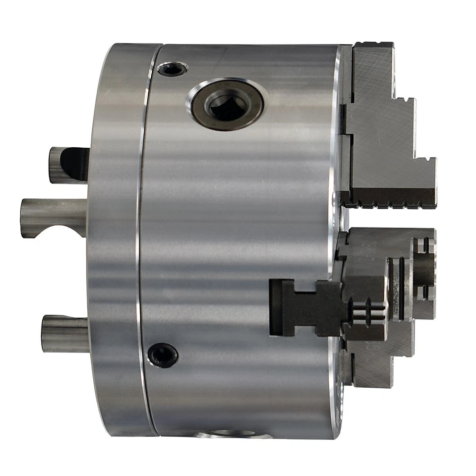 P MATTHEWS 6" ADJUSTABLE SET TRUE TYPE 3 JAW LATHE CHUCK .0004" D1-4 D14 CAMLOCK - Image 1 of 4