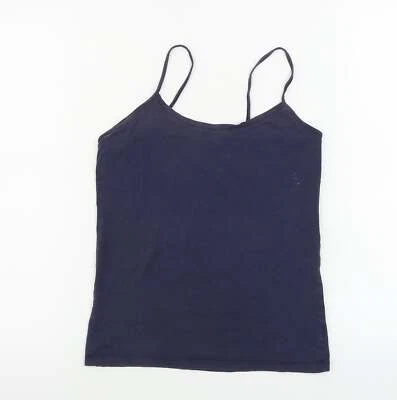 Peacocks Womens Blue Cotton Blend Tank Size 12 - Image 1 of 4