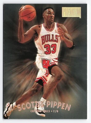 1997 Skybox Premium Scottie Pippen #48 Parallel Bulls - Image 1 of 3