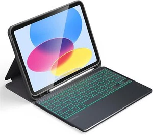 Funda Teclado VOPOTEK iPad 10ª Generación 2022, con Teclas Retroiluminadas, Inalámbrica - - Imagen 1 de 7