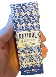 Retinol Serum by LilyAna Naturals for Face 1oz/30g vegan anti-aging high potency - Picture 1 of 6