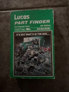 Lucas Part Finder For Popular Cars - UK Edition - 1997. XCB130E - Picture 1 of 4