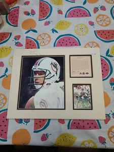 Nice NFL QB Club Dan Marino Matted Photo. #447/25000 Made - Picture 1 of 3