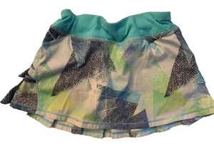 IVIVVA By LULULEMON Girls Pleated Skirt Skort Athletic Wear Tennis Size 8 EUC - Picture 1 of 2
