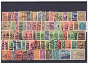 Lot Stamps 86 Briefmarken Deutschland Germany REICH 1923 Q1679 - Bild 1 von 1