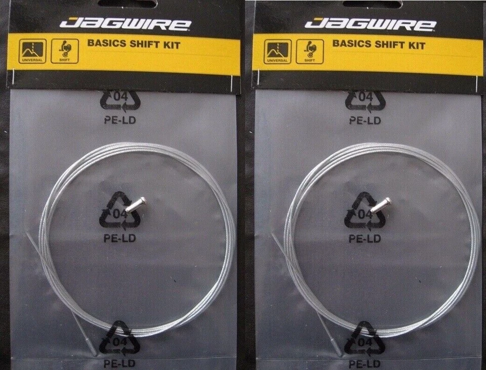 2 X Jagwire Sturmey Archer 3 Speed Trigger Cable Gear Inner Wire & End Crimp