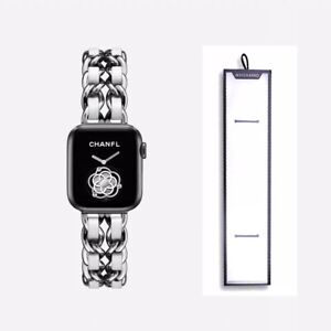 For Iphone Apple Watch Strap Series 7 6 5 4 3-1 SE 41/45mm for iWatch Stainless