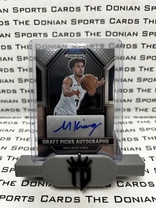2023 Panini Prizm Draft Picks Mojave King RC Draft Picks Auto #DPA-MKG - Picture 1 of 2