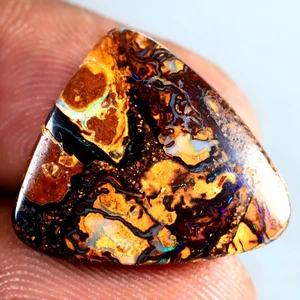 9.41 ct Shimmering Fancy (20 x 17 mm) Natural Australian Koroit Boulder Opal - Picture 1 of 1