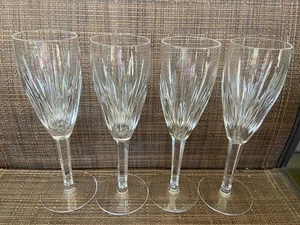 4 Waterford Carina Kristall Champagnerflöten EUC - Bild 1 von 2
