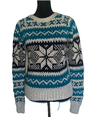 Suéter Retro Copo de Nieve American Eagle Outfitters Talla Mediana Foto 1 de 4