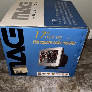 Vintage MAG 17" 771FS-s 1280x1024 VGA CRT Monitor NEW IN BOX - Picture 1 of 6