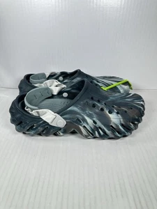 Zueco informal sin cordones talla 10 Crocs eco jaspeado arena negra para hombre 208454-0LE - Imagen 1 de 7