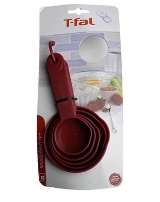 T-Fal 5 Piece Measuring Cups New In Package UNUSED no Measuring Spoons Included - Image 1 of 4