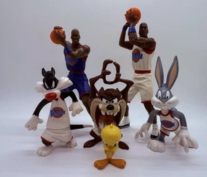 Vintage Space Jam Michael Jordan Action Figure Lot Playmates 1996  - Picture 1 of 1