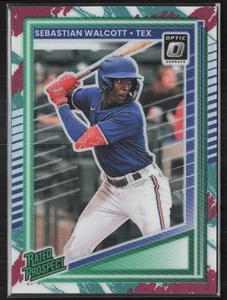 2025 Donruss #103 Sebastian Walcott Optic Jazz - Foto 1 di 2