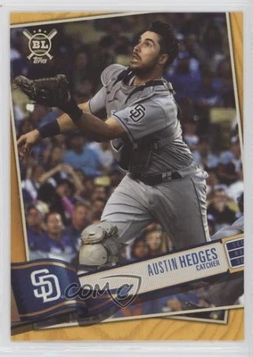 2019 Topps Big League Gold Austin Hedges #3 - Image 1 of 2