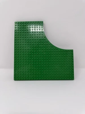 LEGO Ladrillo Modificado 24x24 Sin 12x12 Cuarto Círculo Color Verde  Foto 1 de 4