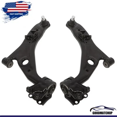 2pcs Front Lower Control Arms For 2007-2010 2011 2012 2013 Ford Edge Lincoln MKX - Image 1 of 4
