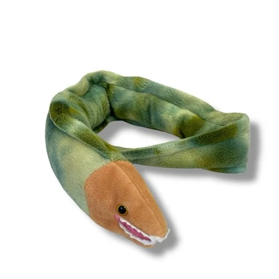 Ripley's Aquariums Green Eel Stuffed Animal Toy Plush 34" - Image 1 of 4
