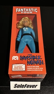 Nueva Figura de Acción Retro Disney MEGO Marvel Fantastic Four La Mujer Invisible 8" Foto 1 de 4