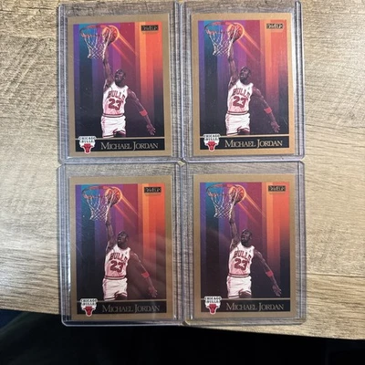 LOTE DE TARJETAS CRUDAS 1990-91 SkyBox #41 Michael Jordan Chicago Bulls GOAT HOFer 🏀🏒GOLF Foto 1 de 4