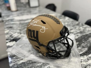 Eli Manning Salute To Service Authentic Full Size Helmet - Picture 1 of 6