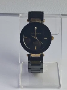 Orologio donna Anne Klein diamante nero ceramica e oro AK/1018 - Foto 1 di 19