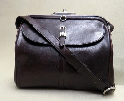 AIGNER Handtasche BÜGELTASCHE Abendtasche SCHULTERTASCHE Leder EXKLUSIV Top 4185 - Bild 1 von 4