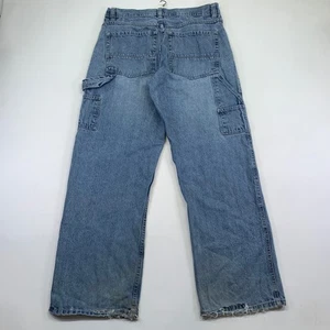 Arizona Jeans Co. Pantalones de Carpintero Denim Ropa de Trabajo Patinador Envejecido Grunge De Colección - Imagen 1 de 14