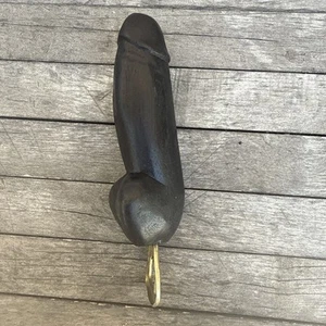 Flaschenöffner Penisgriff aus Holz 6 Zoll handgeschnitzt Phallus - Bild 1 von 7