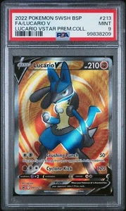 Lucario V SWSH213 SWSH: Sword & Shield Promo Cards Holo - Picture 1 of 2