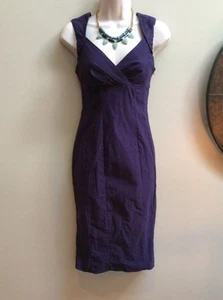 Ali Ro Dress Size 7 Sleeveless Purple Dress - Picture 1 of 6