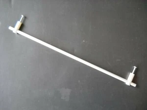 **NOS 22 x 360mm LONG 12mm ROUND PEDESTAL ANODISED ALUMINIUM CUPBOARD HANDLES** - Bild 1 von 5