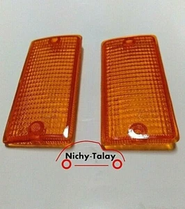 Front bumper light turn signal amber lens for N/S Datsun B11 Sunny Sentra1982-86 - Picture 1 of 12