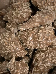 MILK CHOCOLATE COCONUT ROUGHS 1KG BAG XMAS TREATS CHOC LOLLIES MILK ROUGH - Picture 1 of 3