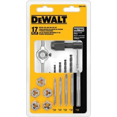 DEWALT Metric Steel Tap and Die Set (17-Pieces) - Image 1 of 4