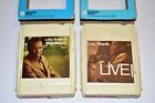 Lot of 2 Lou Rawls 8 Track Tape - Too Munch! & Live!