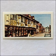 Lamberts Tea Card Historic East Anglia 1961 #22 Ancient House Ipswich (CC65)