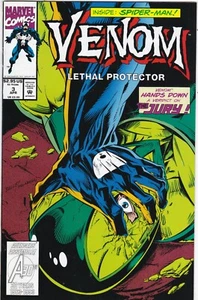 Venom Lethal Protector # 3 1993 VF+ Marvel Comics Spider-Man Appearance - Picture 1 of 2