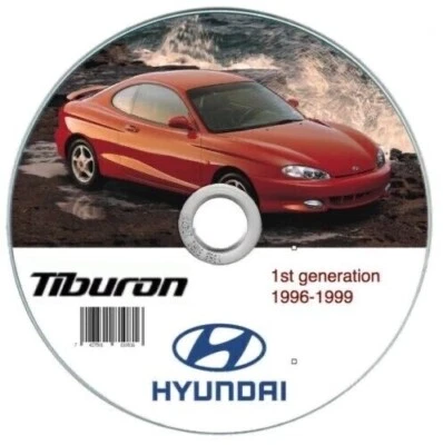 Hyundai Coupe Tiburon I (1996-1999) manuale officina - repair manual - Immagine 1 di 3