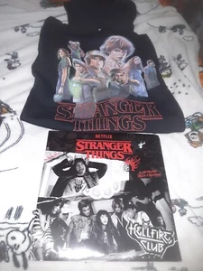 ZARA Stranger Things Pullover Hoodie Kid Size S 9/10 +Netflix Calender Full Cast - Picture 1 of 22