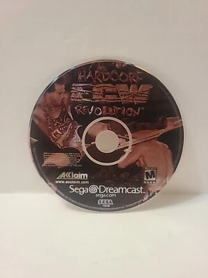 ECW: Hardcore Revolution (Sega Dreamcast, 2000) Game Disc Only Good Shape - Image 1 of 2