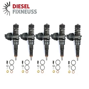 5xBosch Injektor Pumpedüse Element Einspritzdüse 0414720310 VW T5 2.5TDIÜberholt - Bild 1 von 15
