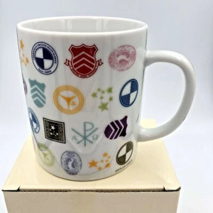 Tazza caffè Persona serie 20° anniversario scuola emblema Atlus 1 2 3 4 5 nuova - Foto 1 di 2