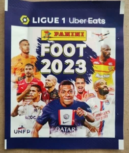 France 2023 Panini Foot Ligue 1 Uber Eats Soccer Sticker Pack - Picture 1 of 2