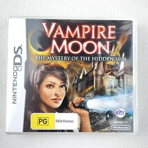 Vampire Moon The Mystery Of The Hidden Sun Nintendo DS Game Tracked Post - Foto 1 di 12