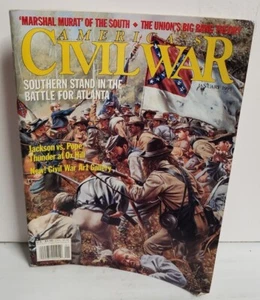 America's Civil War Jan.1995 John Bell Hood Atlanta Jackson vs. Pope Ox Hill - Picture 1 of 12