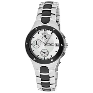 Jorg Grey JG1800-12L Womens Silver Dial Chronograph Quartz Stainless Steel Watch - Picture 1 of 6